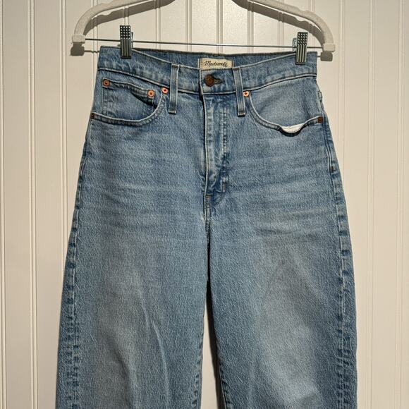 Madewell Balloon Jeans High Waisted Size 25 - Picture 3 of 7